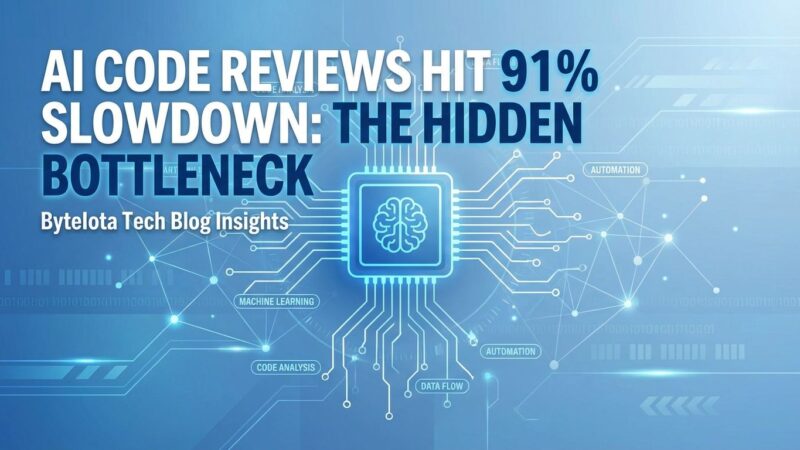 Featured image for AI Code Reviews Hit 91% Slowdown: The Hidden Bottleneck