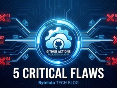 Featured image for GitHub Actions Package Manager Has 5 Critical Flaws