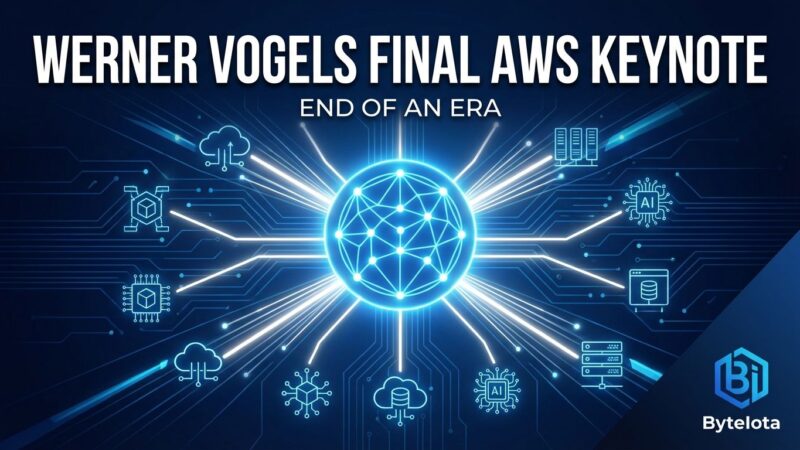 Featured image for Werner Vogels' Final AWS Keynote: End of an Era