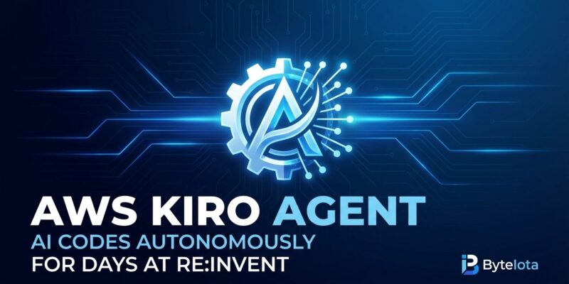 Featured image for AWS Kiro Agent: AI Codes Autonomously for Days at re:Invent