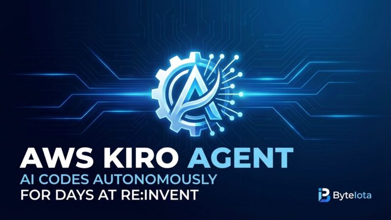 Featured image for AWS Kiro Agent: AI Codes Autonomously for Days at re:Invent