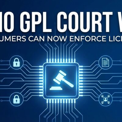 Featured image for Vizio GPL Court Win: Consumers Can Now Enforce Licenses
