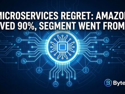 Featured image for Microservices Regret: Amazon Saved 90%, Segment Went From 140 to 1