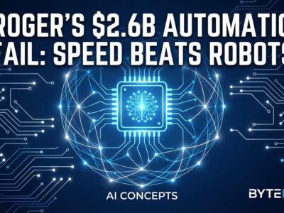 Featured image for Kroger's $2.6B Automation Fail: Speed Beats Robots