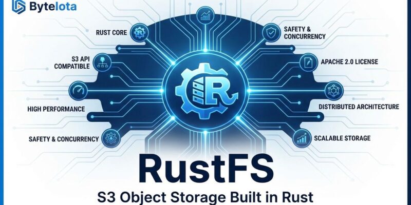 Featured image for RustFS: S3 Object Storage Built in Rust (Apache 2.0)