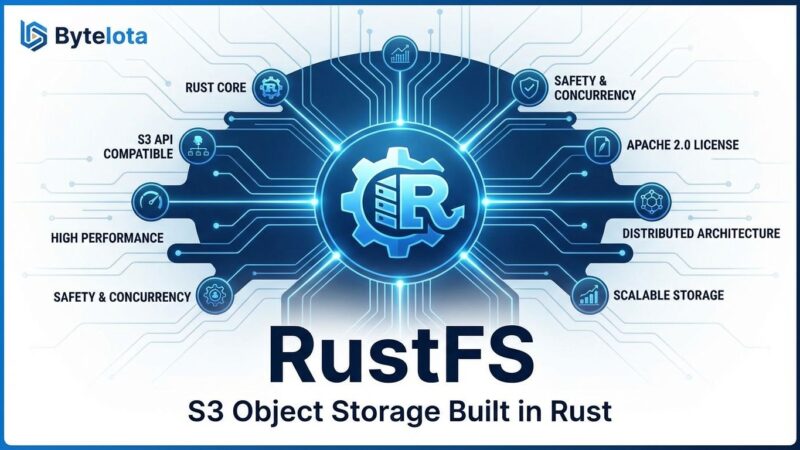 Featured image for RustFS: S3 Object Storage Built in Rust (Apache 2.0)