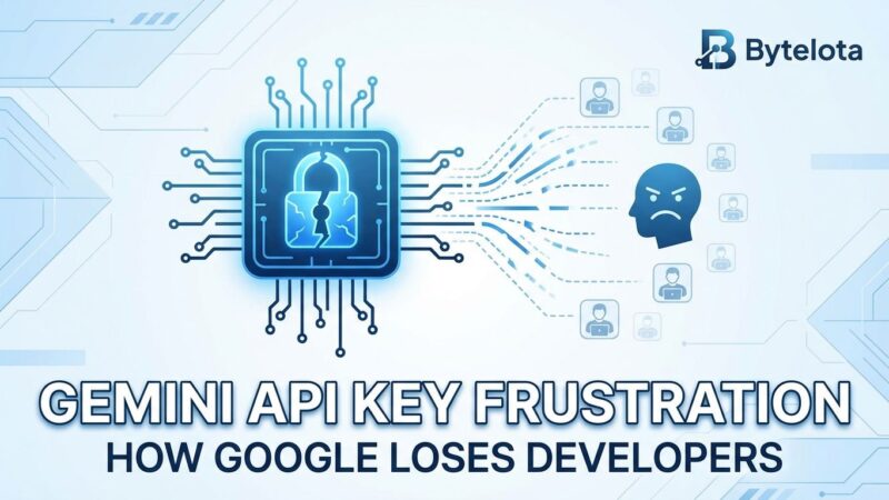 Featured image for Gemini API Key Frustration: How Google Loses Developers