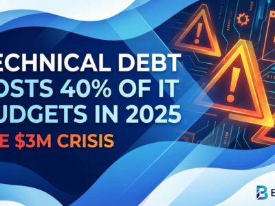 Featured image for Technical Debt Costs 40% of IT Budgets in 2025: The $3M Crisis