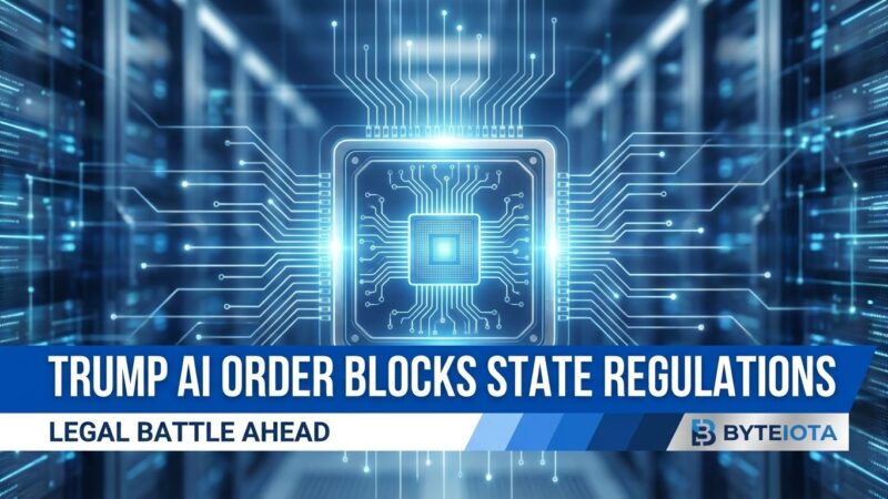 Featured image for Trump AI Order Blocks State Regulations: Legal Battle Ahead