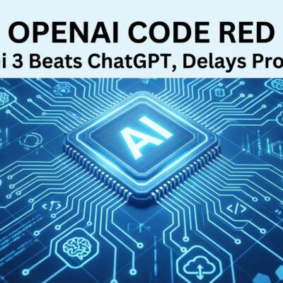 Featured image for OpenAI Code Red: Gemini 3 Beats ChatGPT, Delays Products