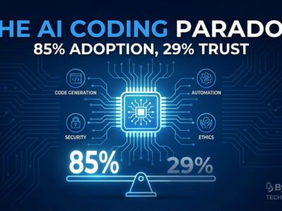 Featured image for AI Coding Tools: 85% Adoption, 29% Trust—The Paradox
