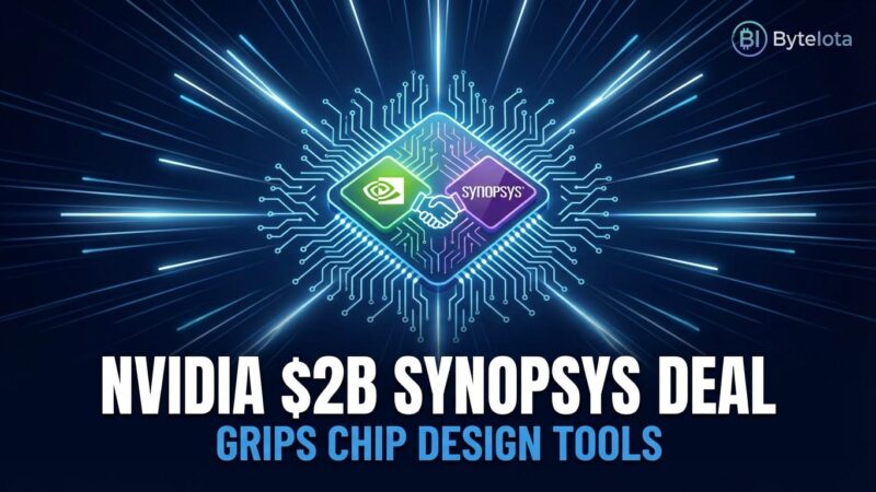 Featured image for Nvidia's $2B Synopsys Deal Grips Chip Design Tools