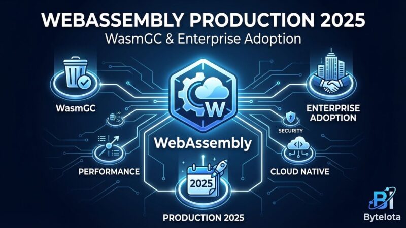 Featured image for WebAssembly Production 2025: WasmGC and Enterprise Adoption