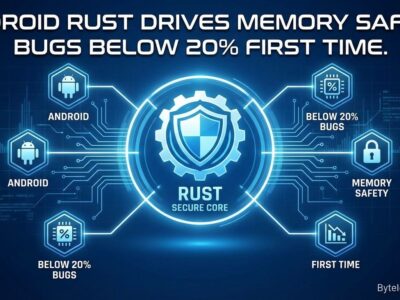 Featured image for Android Rust Drives Memory Safety Bugs Below 20% First Time