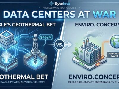 Featured image for Data Centers at War: Google's $462M Geothermal Bet vs Environmental Halt