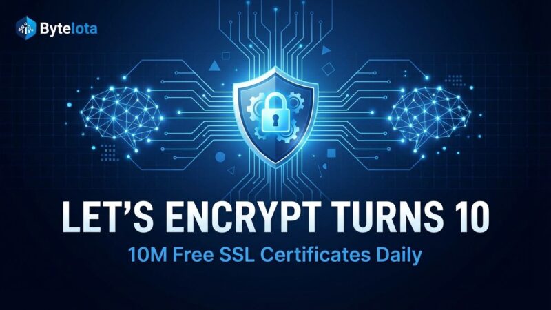 Featured image for Let's Encrypt Turns 10: 10M Free SSL Certificates Daily