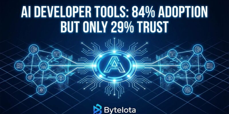 Featured image for AI Developer Tools: 84% Adoption But Only 29% Trust