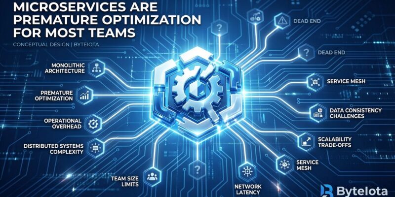 Featured image for Microservices Are Premature Optimization for Most Teams