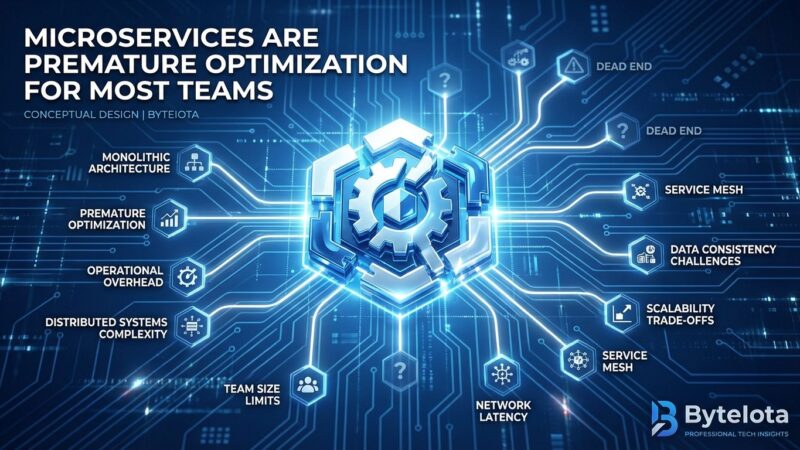 Featured image for Microservices Are Premature Optimization for Most Teams