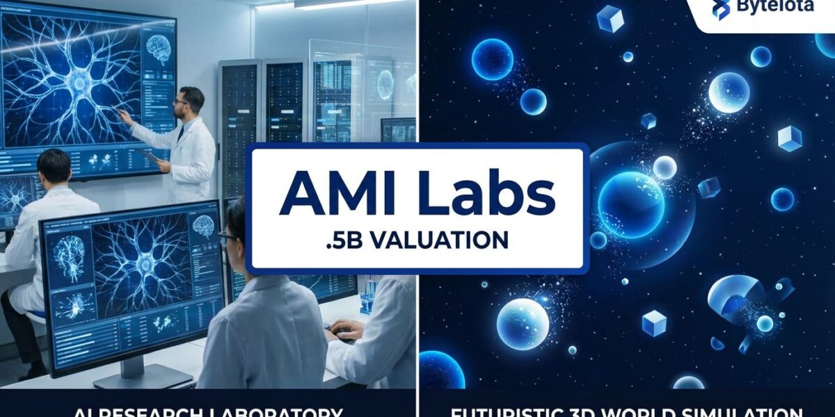 Yann LeCun Launches AMI Labs at $3.5B: World Models vs LLMs | byteiota