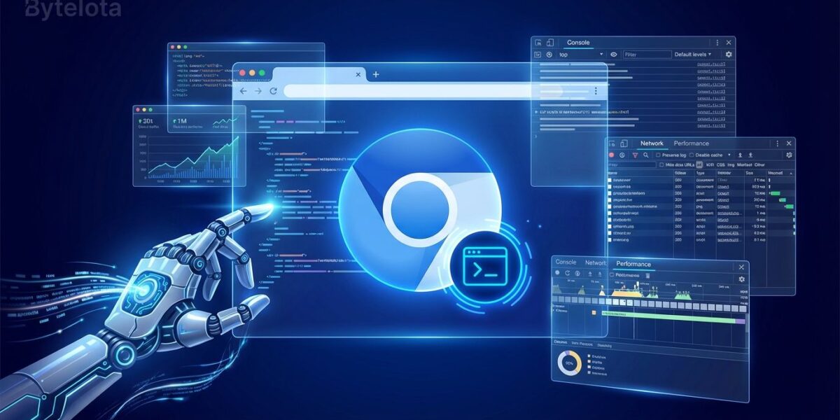 Chrome DevTools MCP: AI Agents Get Browser Debugging Powers | byteiota