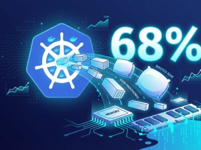 Kubernetes memory waste visualization showing 68% over-provisioning crisis