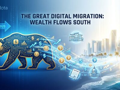 California billionaire tax exodus visualization showing migration from California to Florida