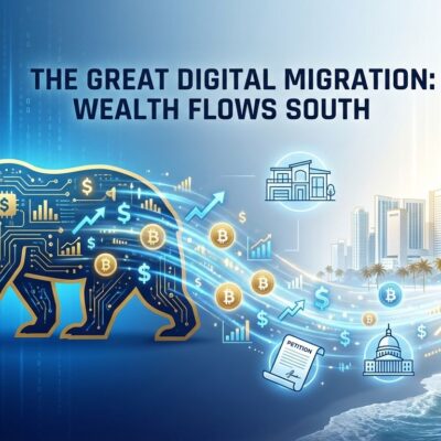 California billionaire tax exodus visualization showing migration from California to Florida