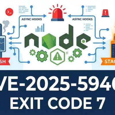 Node.js async_hooks vulnerability CVE-2025-59466 warning visualization