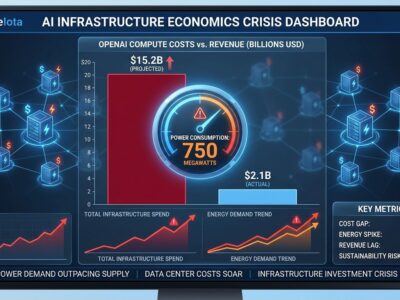 OpenAI Cerebras deal AI infrastructure crisis data visualization