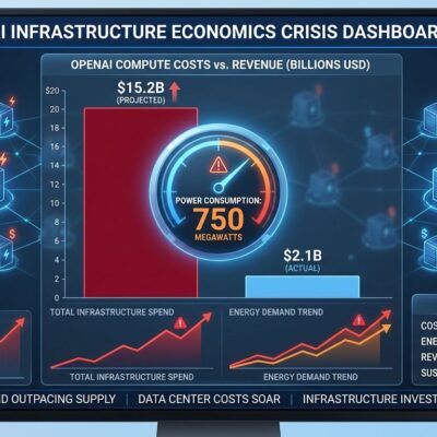 OpenAI Cerebras deal AI infrastructure crisis data visualization