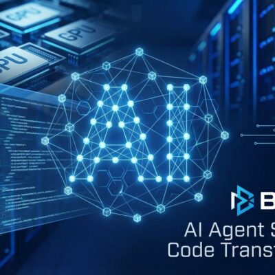 Kimi K2.5 100-agent swarm visualization with visual coding elements and GPU infrastructure