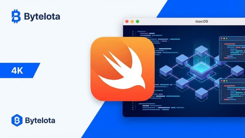 Velox Swift desktop framework on macOS with code architecture