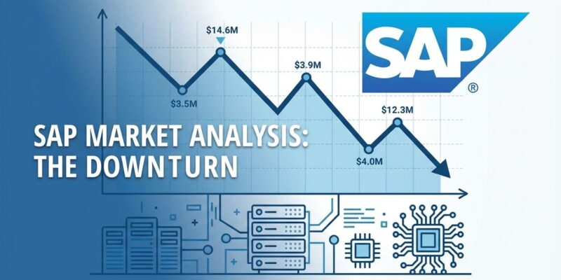 SAP shares drop 17% on cloud backlog miss - stock market crash visualization
