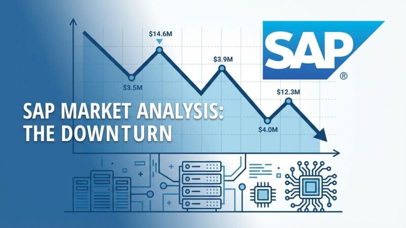 SAP shares drop 17% on cloud backlog miss - stock market crash visualization