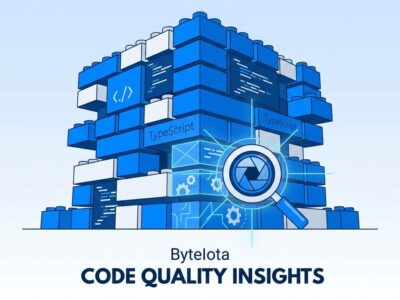 Visual representation of a TypeScript monolith codebase with lint snapshots for code quality management