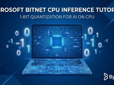 Microsoft BitNet 1-bit quantization running AI models on CPU without GPU