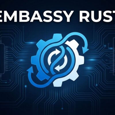 Embassy Rust framework with microcontroller