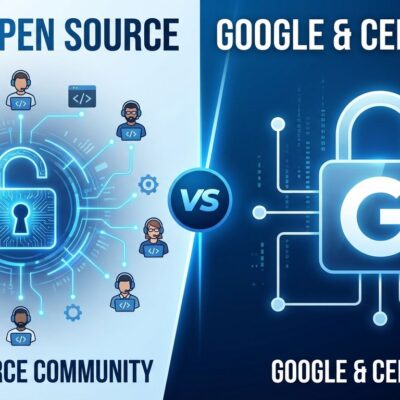 Android AOSP open source vs Google control illustration