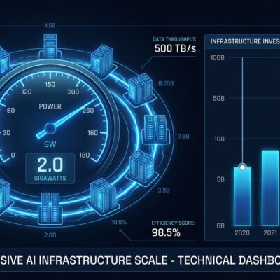 Data visualization showing xAI 2GW power and 20B investment for Mississippi data center
