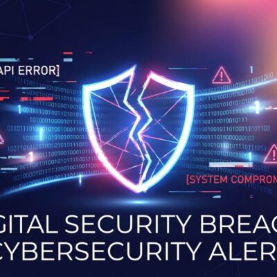 Instagram data breach visualization showing API security vulnerability and dark web data leak
