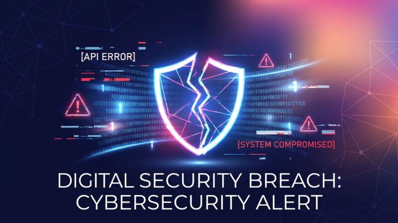 Instagram data breach visualization showing API security vulnerability and dark web data leak