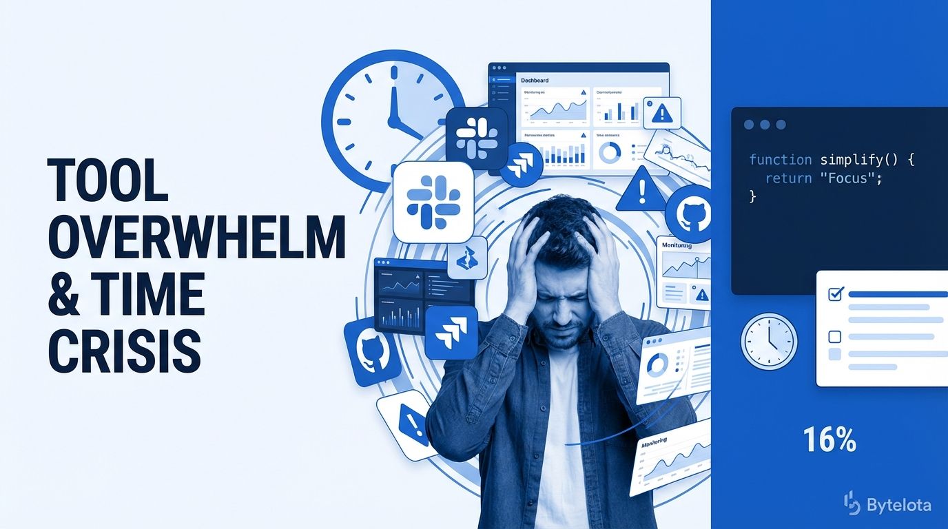 Engineers Spend 84% of Time on Non-Coding Tasks: Crisis | byteiota