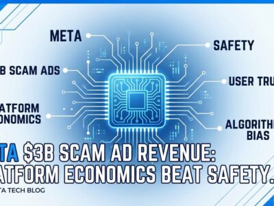 Featured image for Meta $3B Scam Ad Revenue: Platform Economics Beat Safety