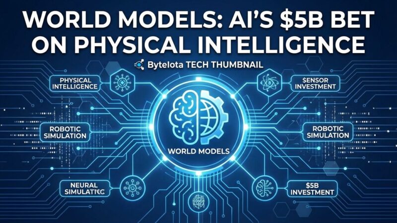 Featured image for World Models: AI's $5B Bet on Physical Intelligence