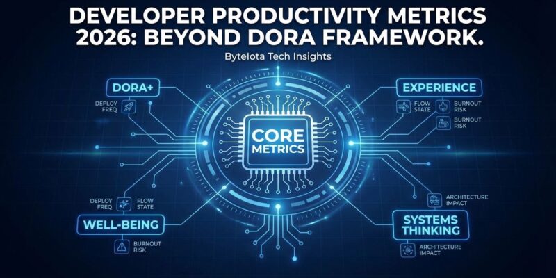 Featured image for Developer Productivity Metrics 2026: Beyond DORA Framework