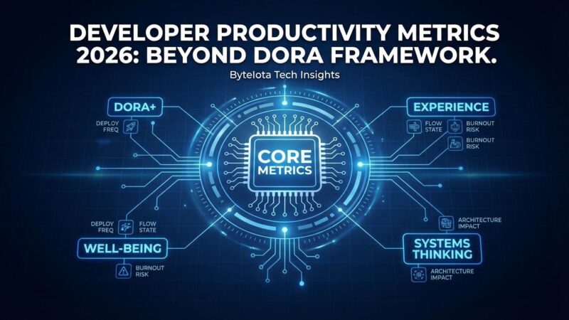Featured image for Developer Productivity Metrics 2026: Beyond DORA Framework