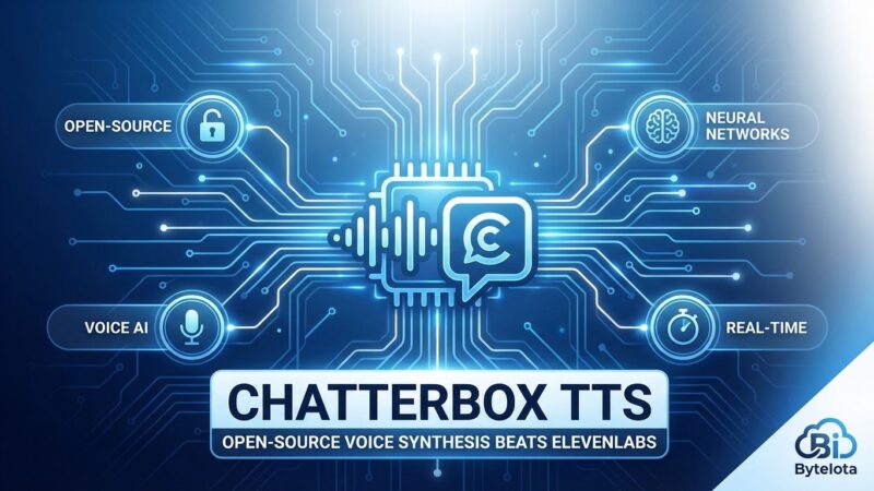 Featured image for Chatterbox TTS: Open-Source Voice Synthesis Beats ElevenLabs