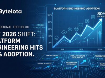 Featured image for Platform Engineering Hits 80% Adoption: The 2026 Shift