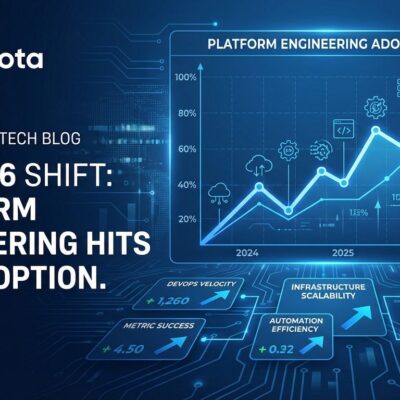Featured image for Platform Engineering Hits 80% Adoption: The 2026 Shift